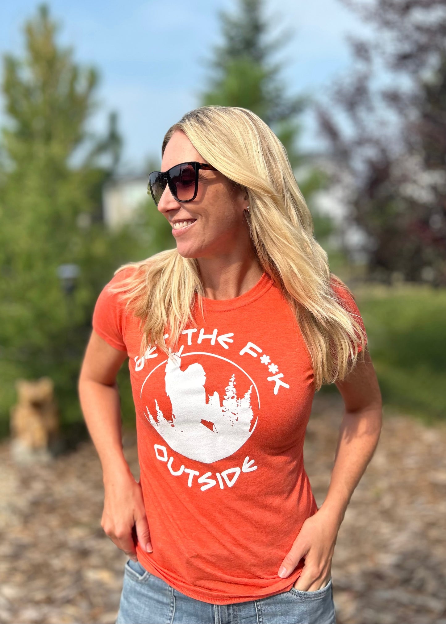 Sasquatch Ladies Tee - More Color Options - ONLY 4XL LEFT!