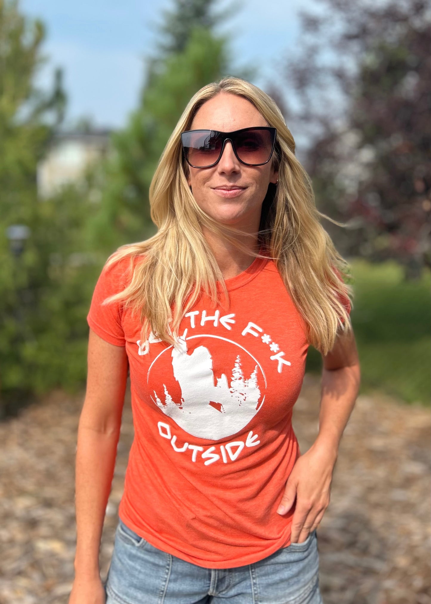 Sasquatch Ladies Tee - More Color Options - ONLY 4XL LEFT!
