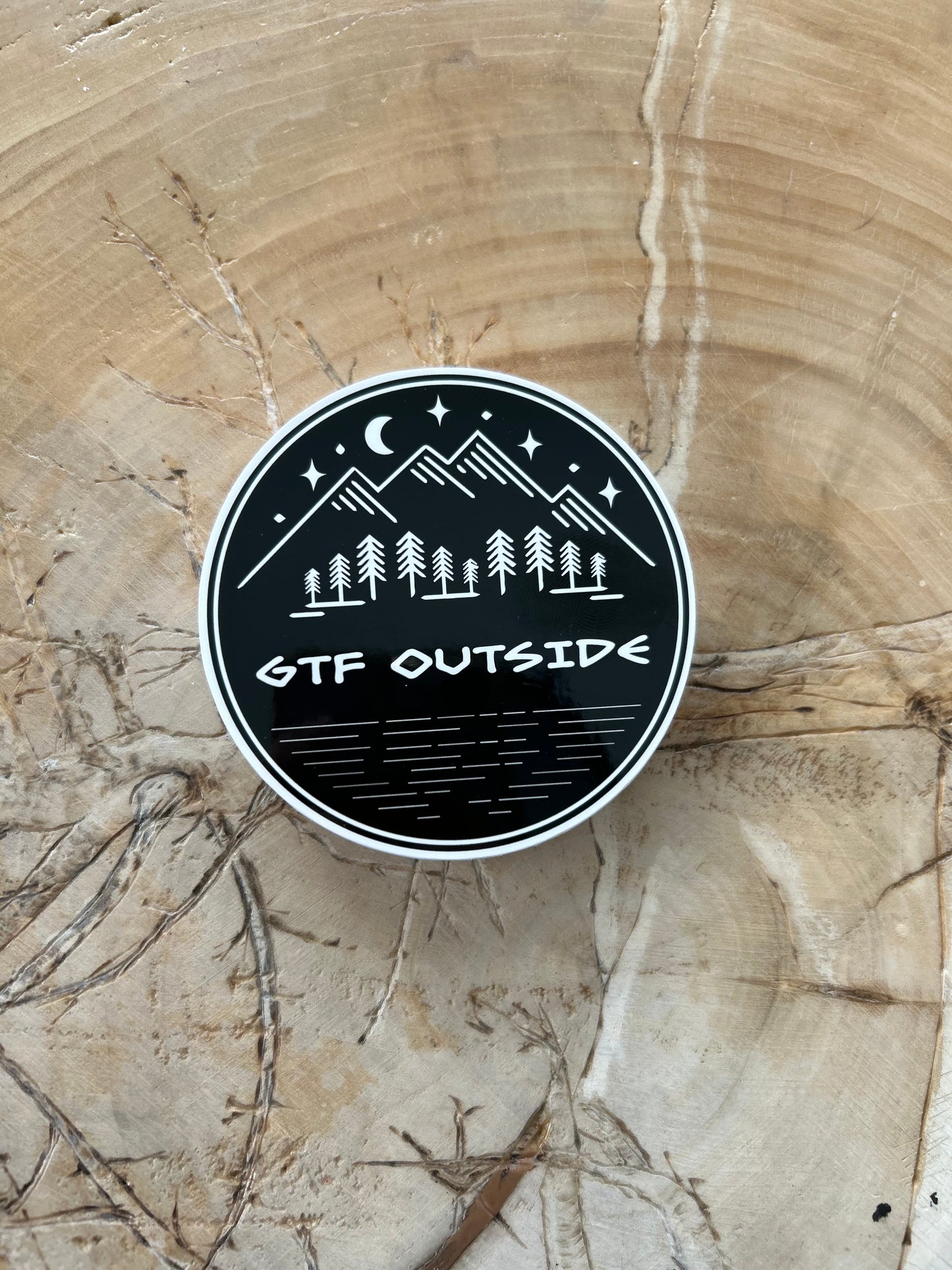 GTFOutside Large Waterproof Stickers