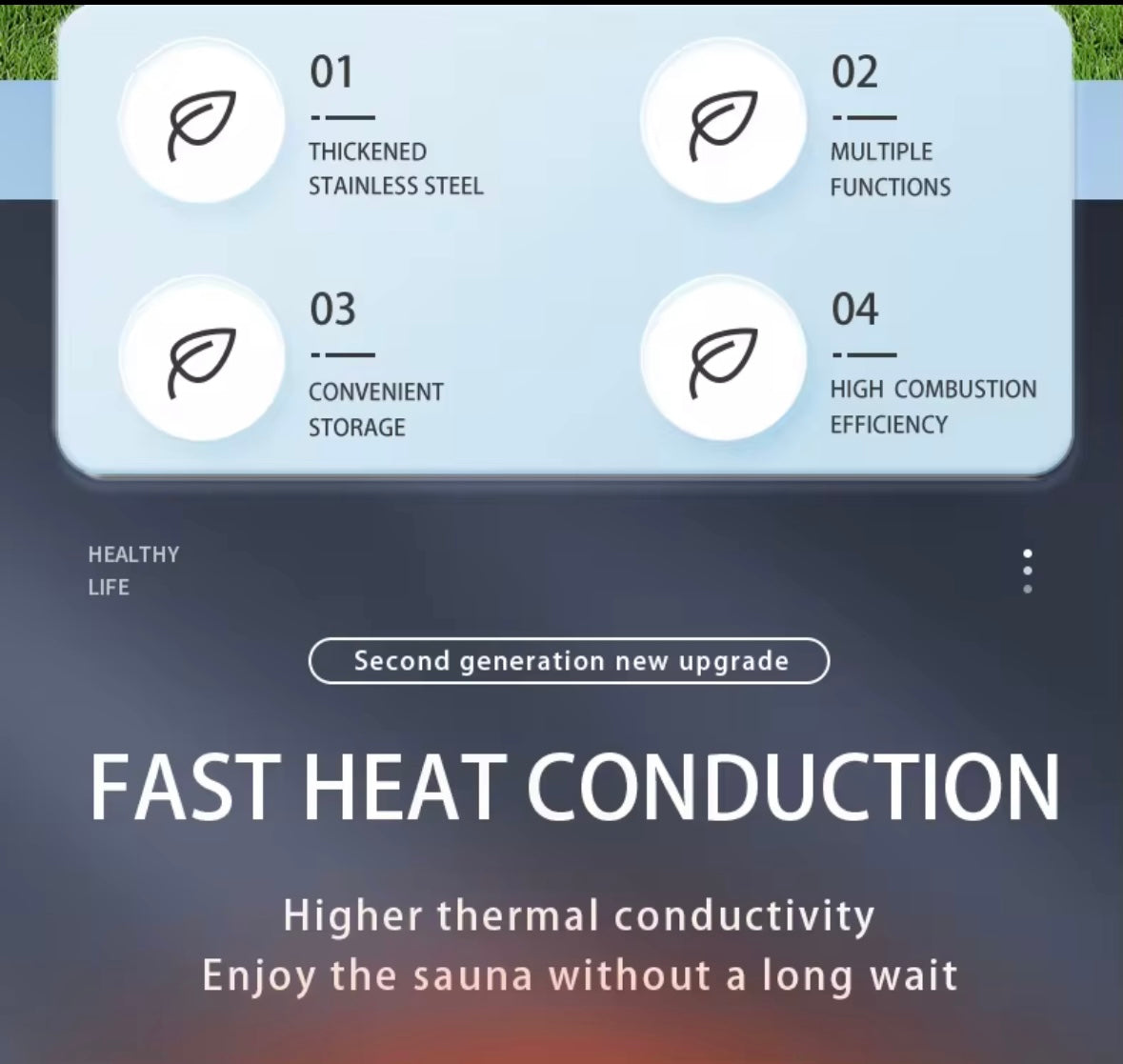 Sauna Tent and Wood Stove