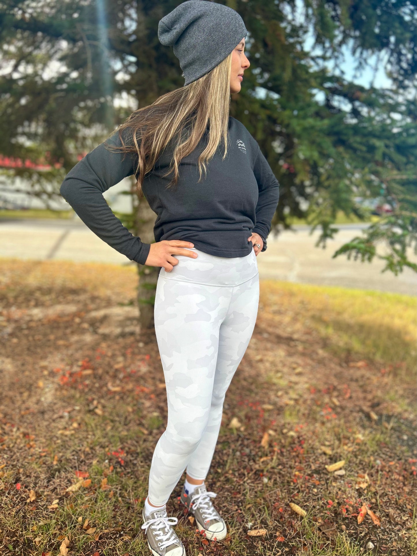 White Camo Leggings