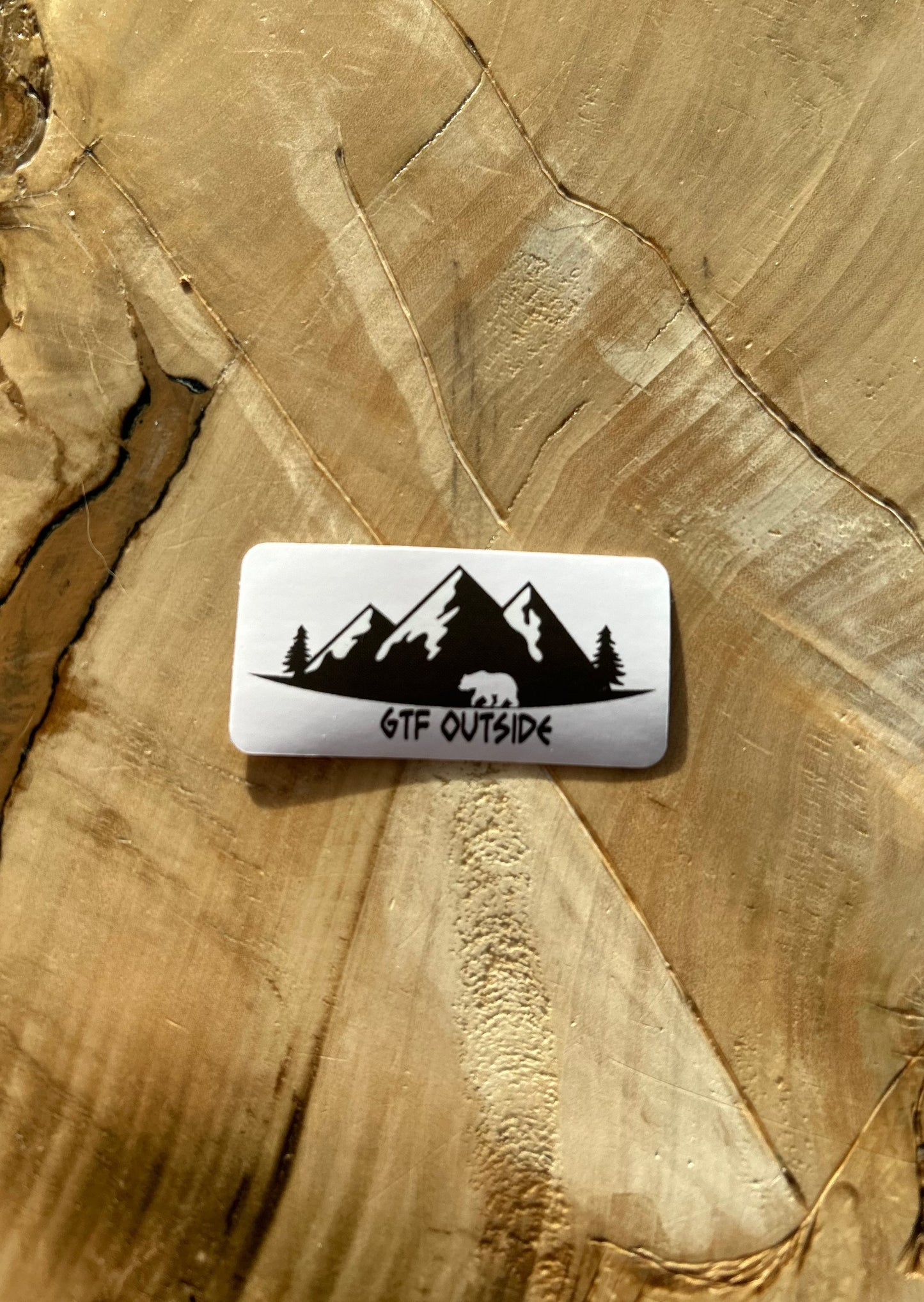 GTFOutside Small Waterproof Stickers