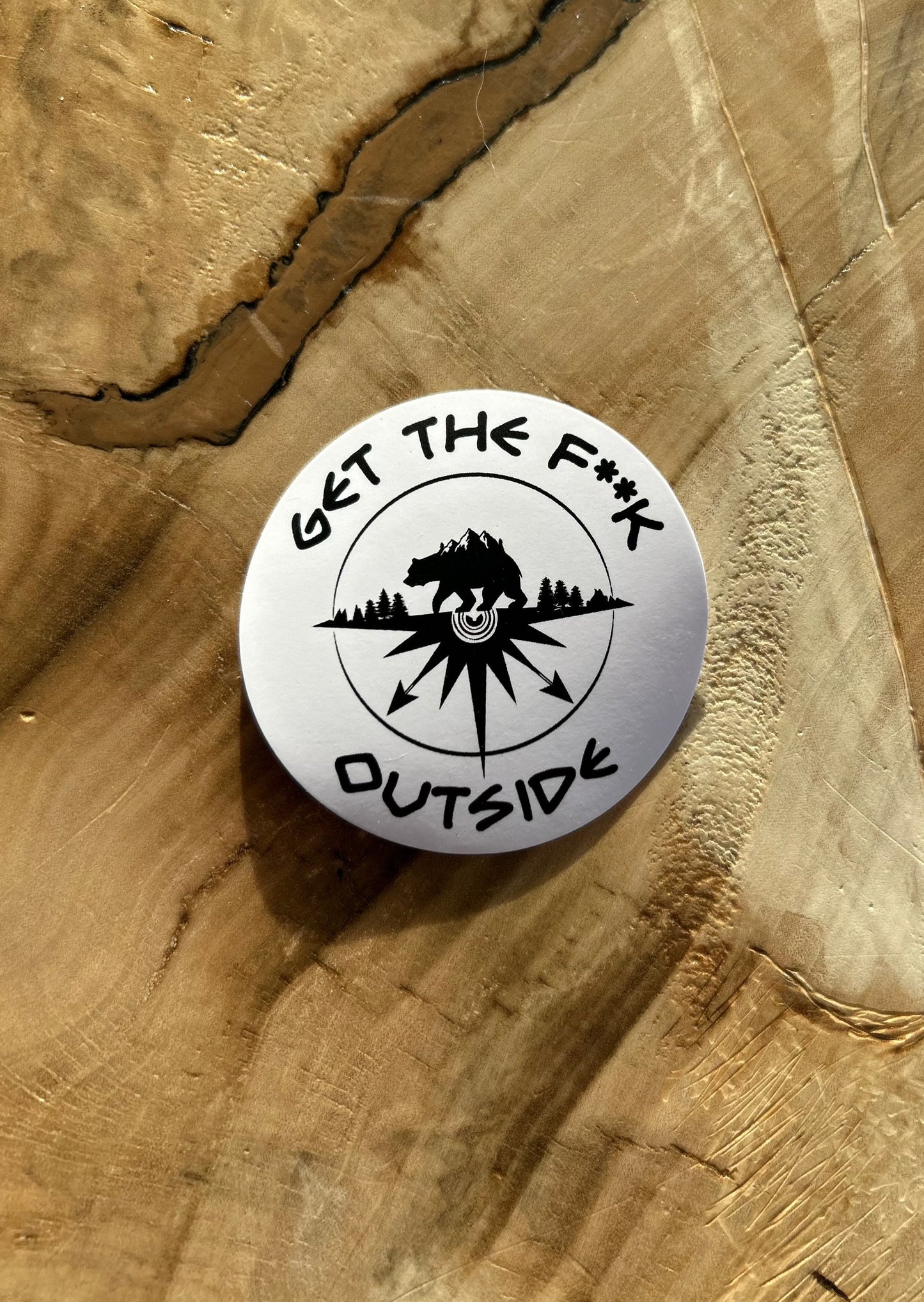 GTFOutside Small Waterproof Stickers