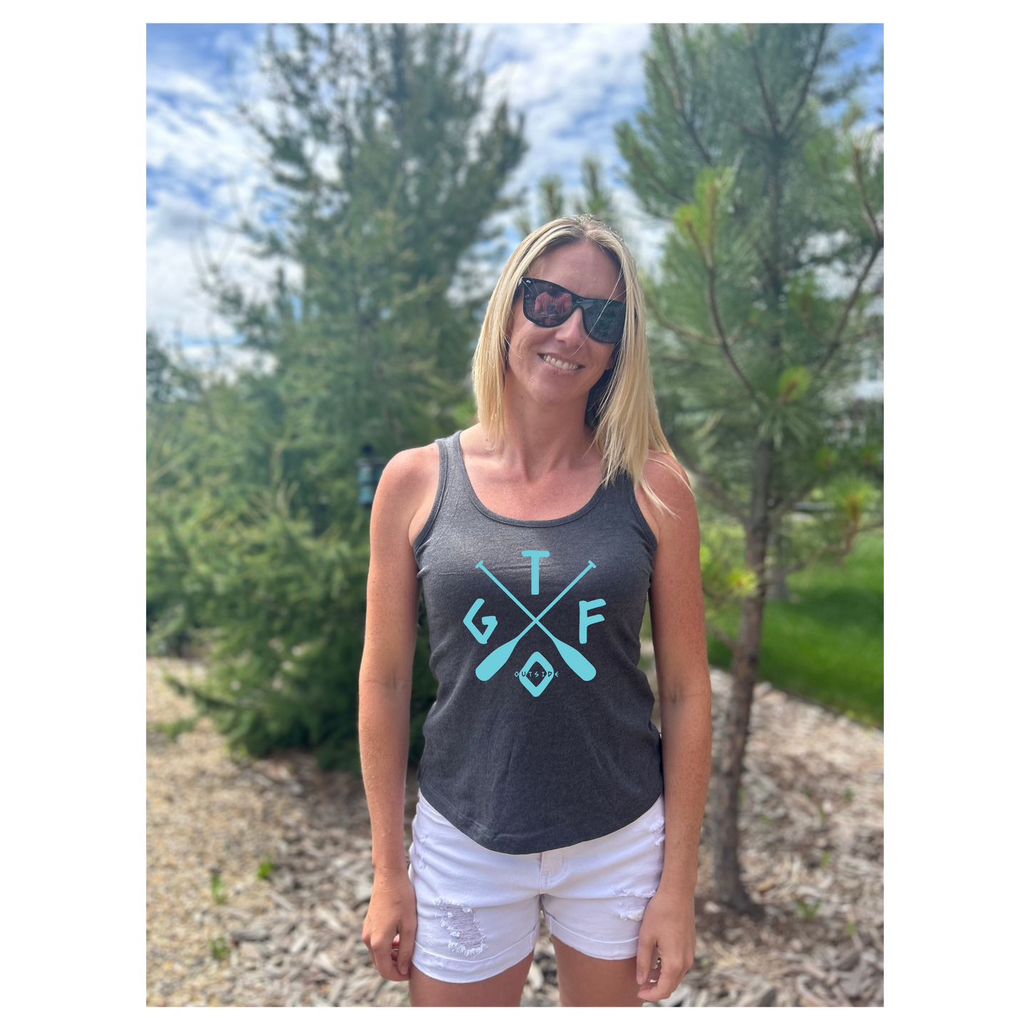 Without A Paddle Ladies Tank - More Colour Options