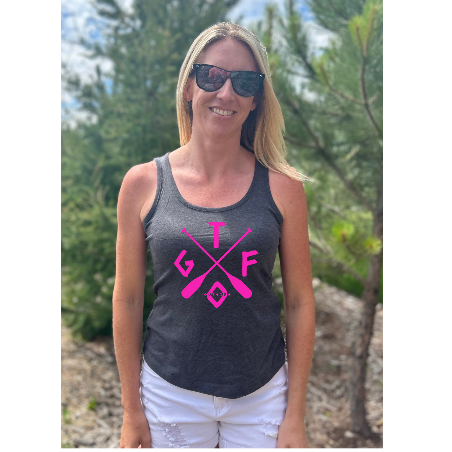 Without A Paddle Ladies Tank - More Colour Options