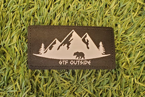 patch, gtf outside patch, patch with mountains and bear