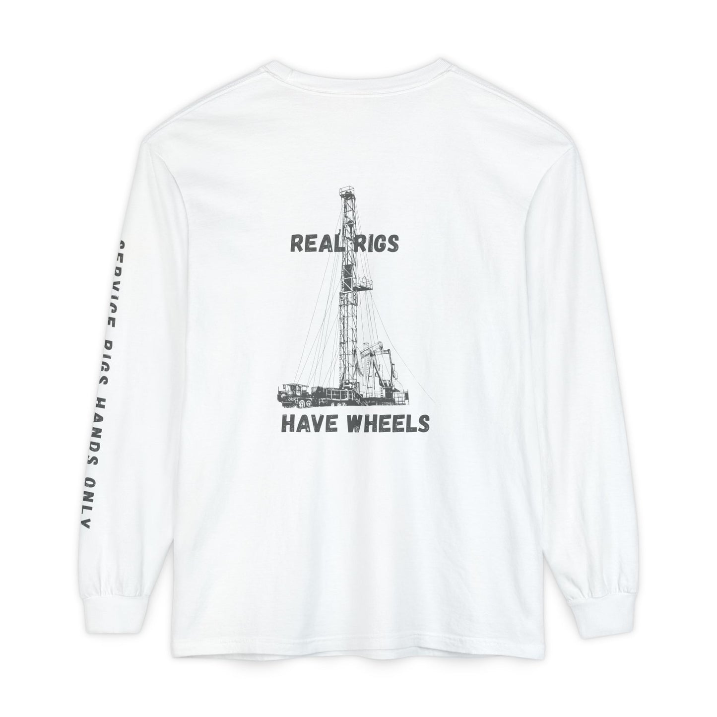 Unisex Garment-dyed Long Sleeve T-Shirt