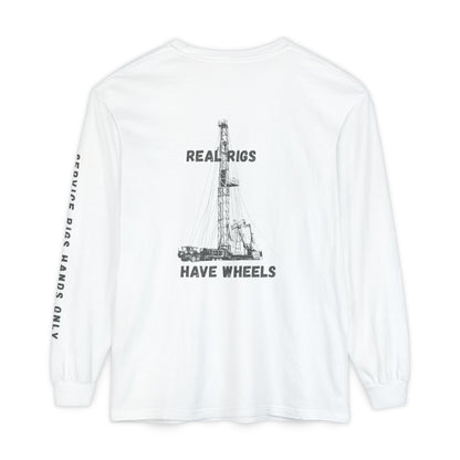 Unisex Garment-dyed Long Sleeve T-Shirt