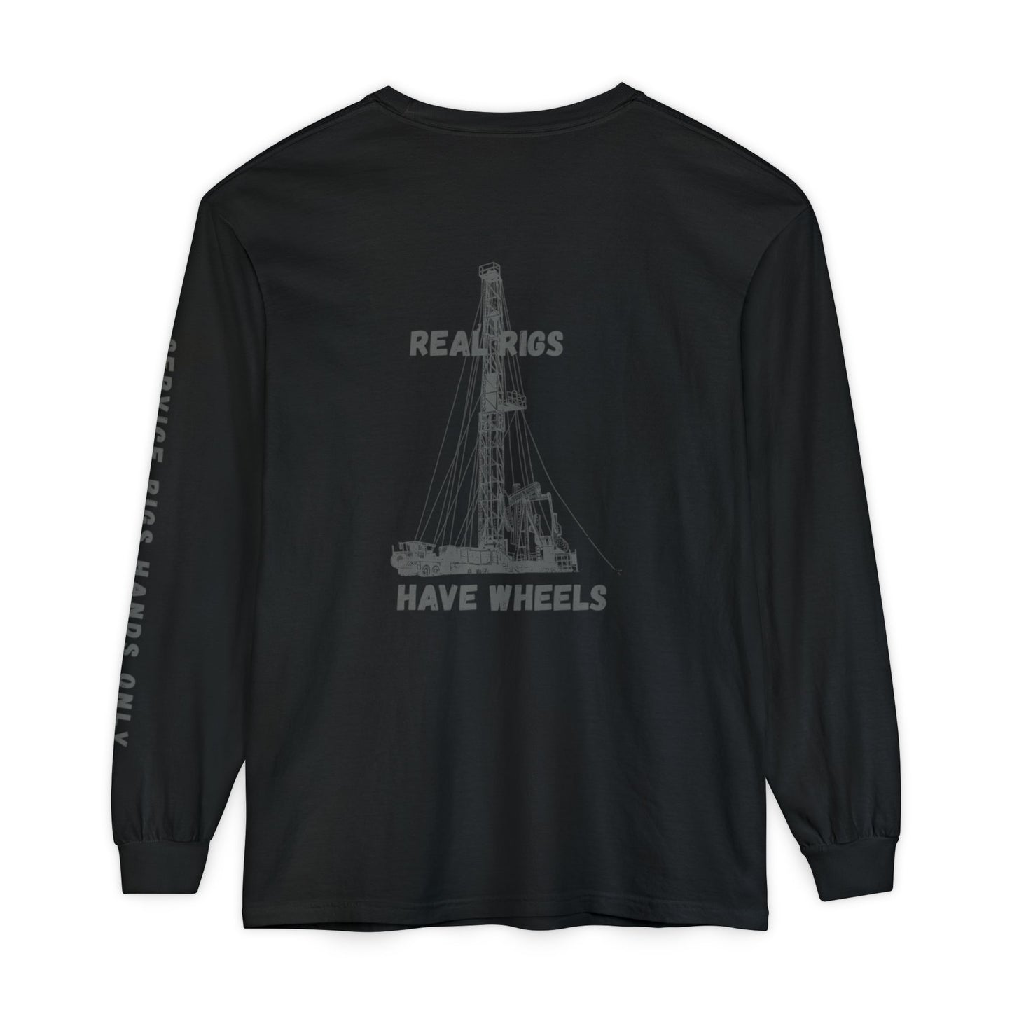 Unisex Garment-dyed Long Sleeve T-Shirt