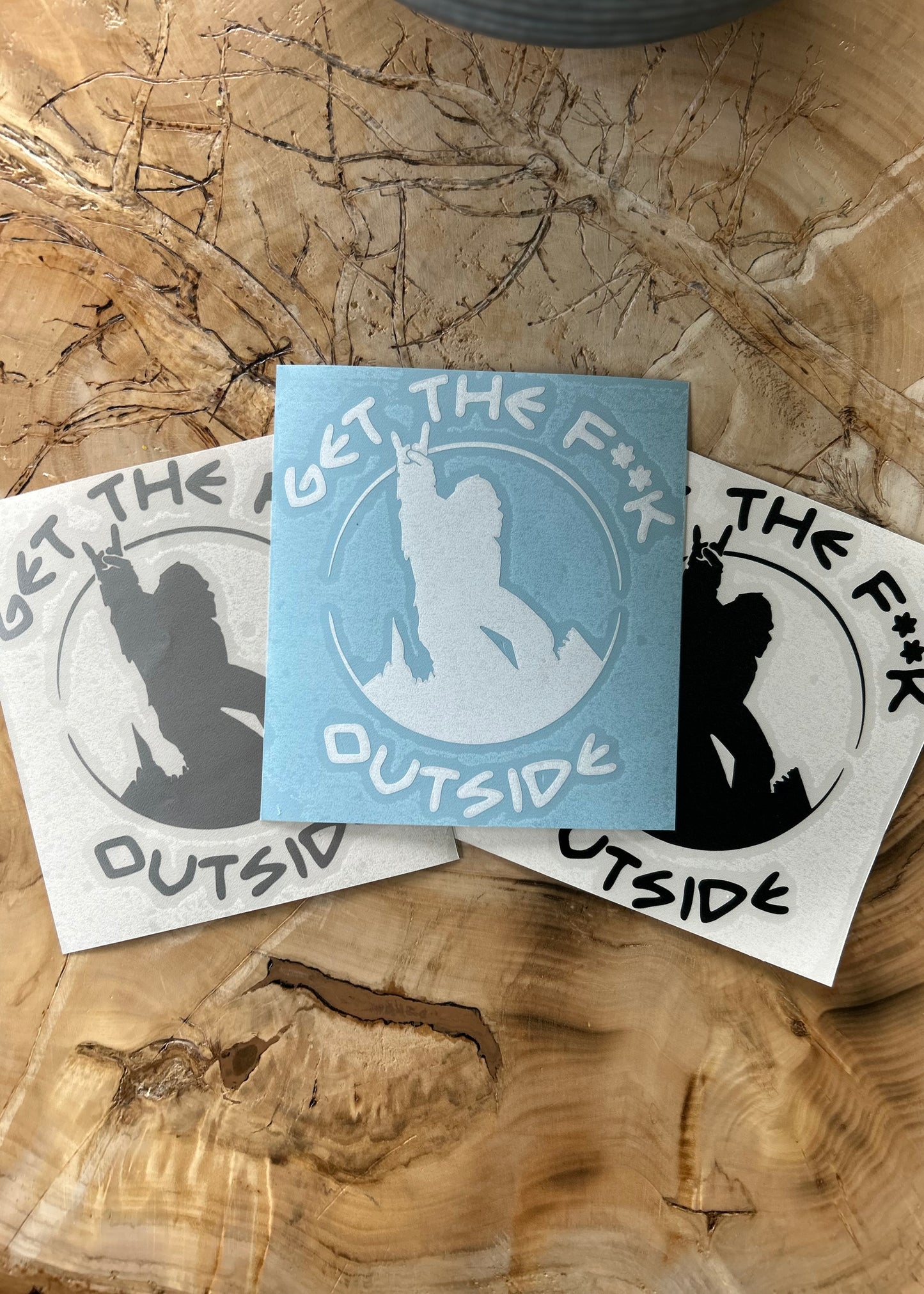 Sasquatch Window Decal - More Color Options