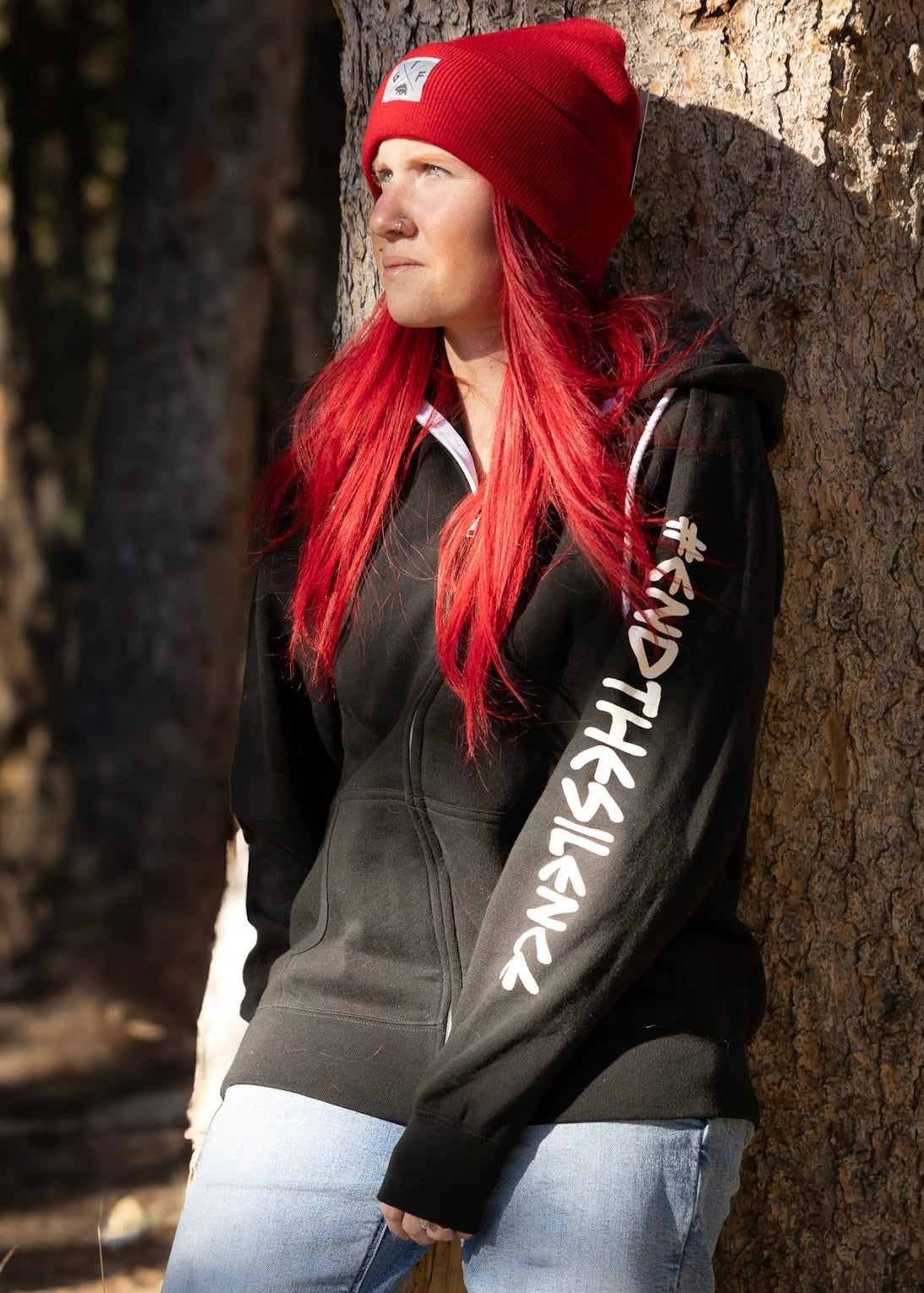 #ENDTHESILENCE ZIP Hoodie - Unisex