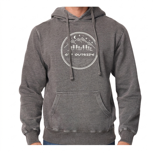 Night Scene Vintage Hoodie - Unisex - More Colour Options