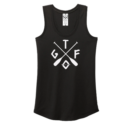 Without A Paddle - Ladies Racerback Tank - More Colour Options