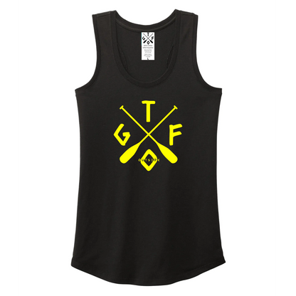 Without A Paddle - Ladies Racerback Tank - More Colour Options