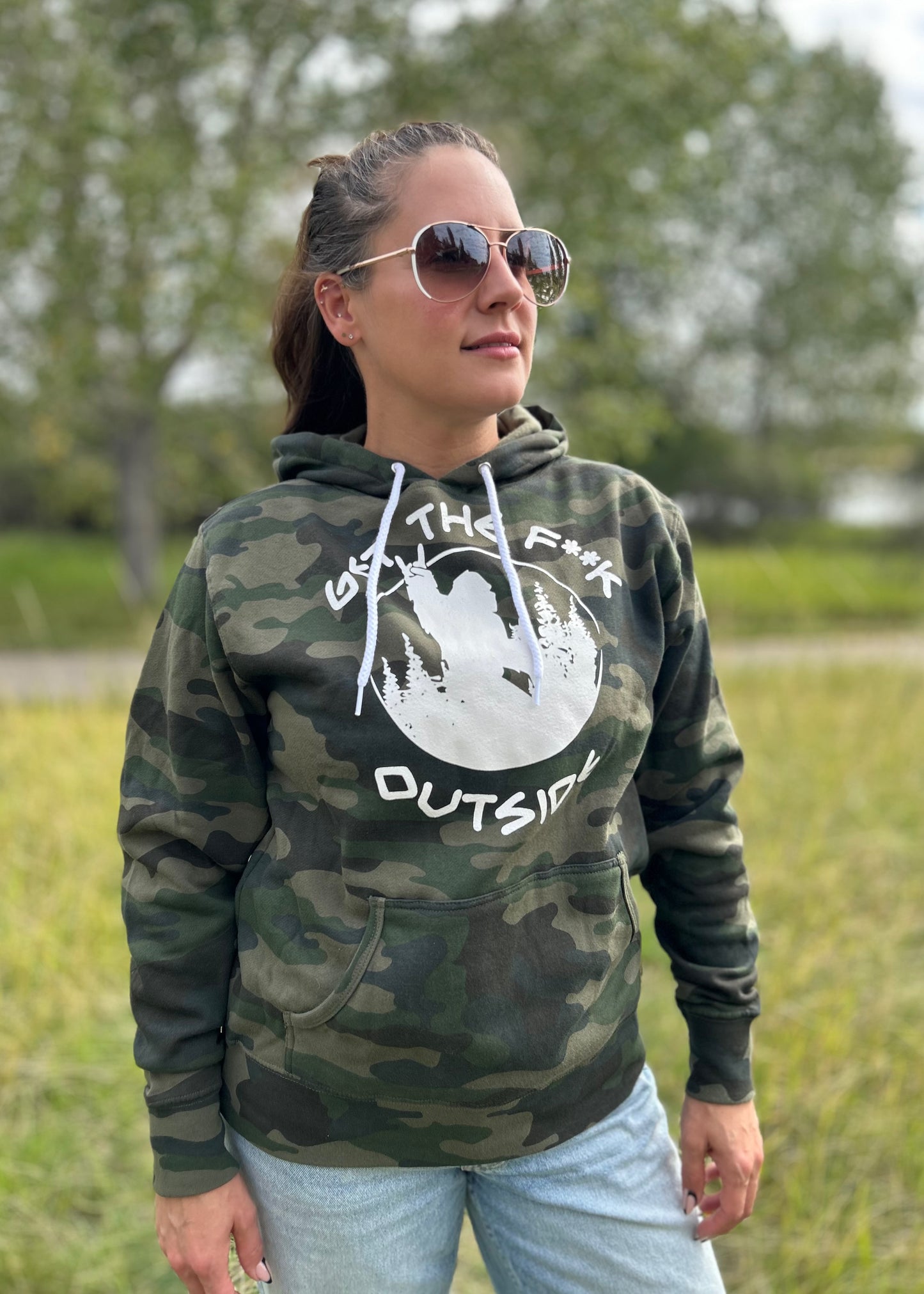 Sasquatch Camo Hoodie - Unisex