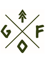 Load image into Gallery viewer, army green gtfo decal, gtf outside
