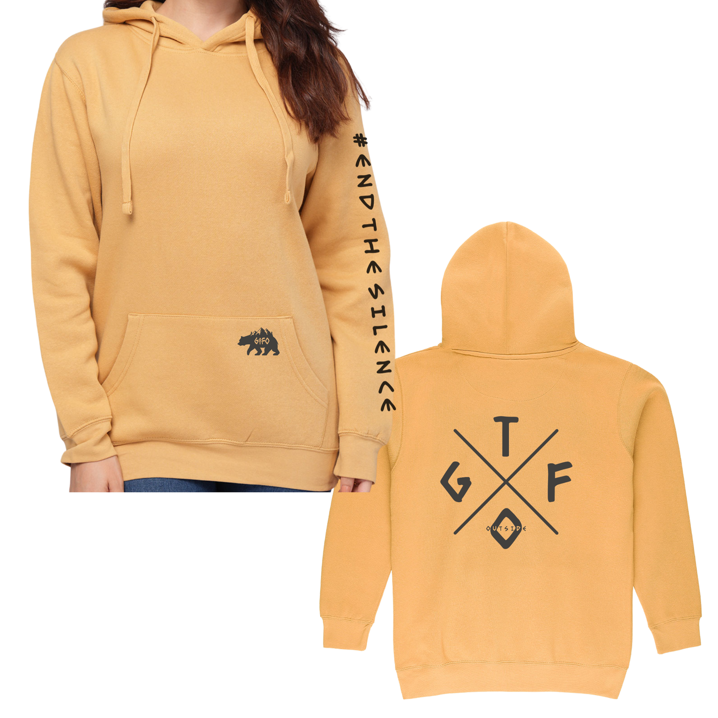 #ENDTHESILENCE HOODIE - UNISEX