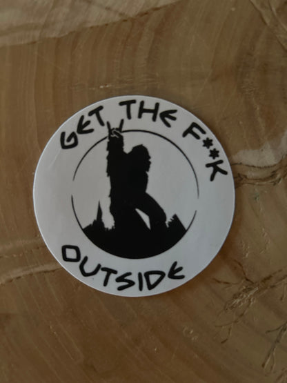GTFOutside Large Waterproof Stickers