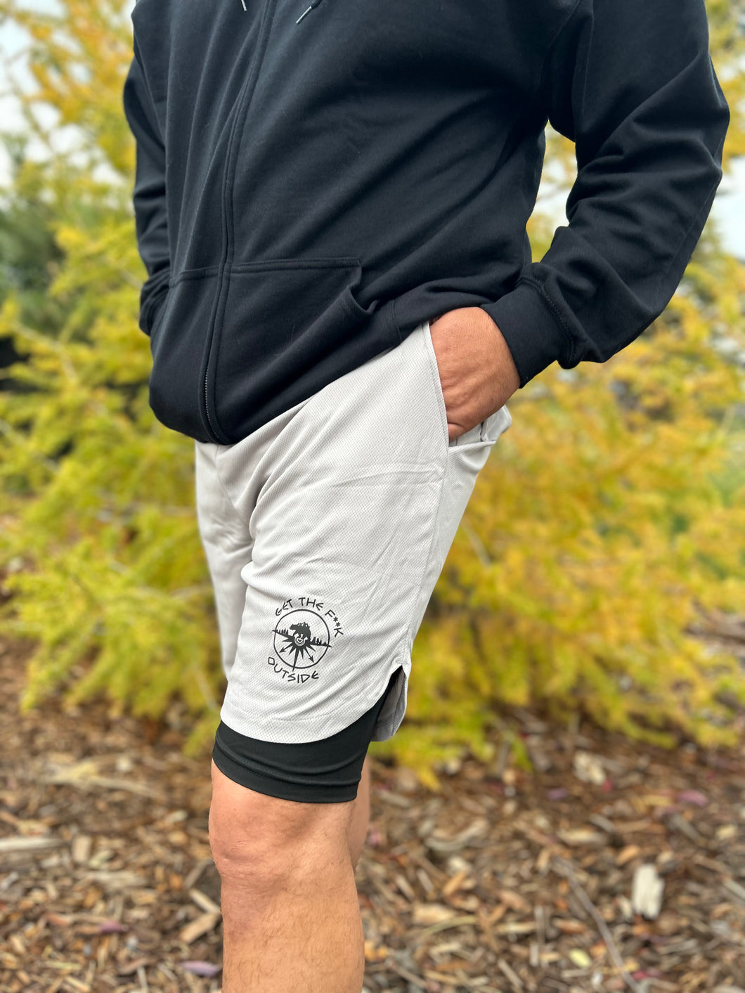 2 in 1 Unisex Athletic Shorts - More Color Options