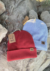 Merino Wool Cuff To Slouch Toque - More Colors