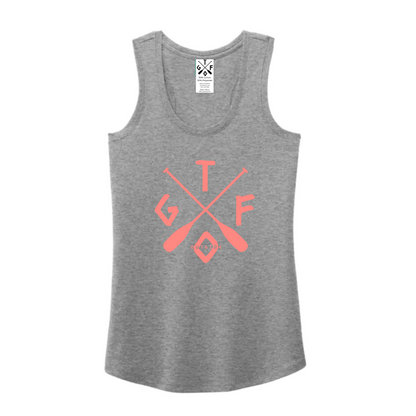 Without A Paddle - Ladies Racerback Tank - More Colour Options