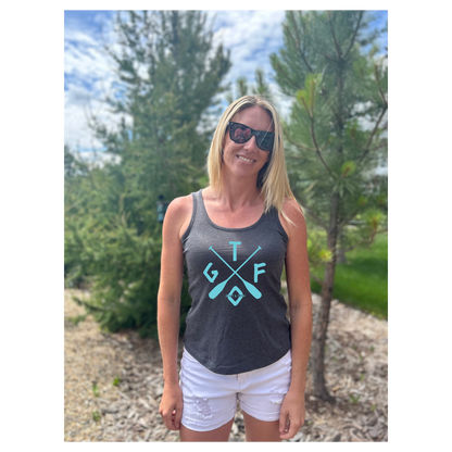 Without A Paddle Ladies Tank - More Colour Options