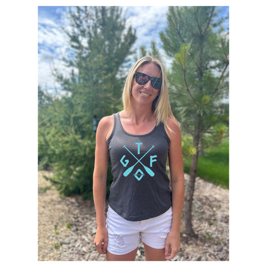 Without A Paddle Ladies Tank - More Colour Options