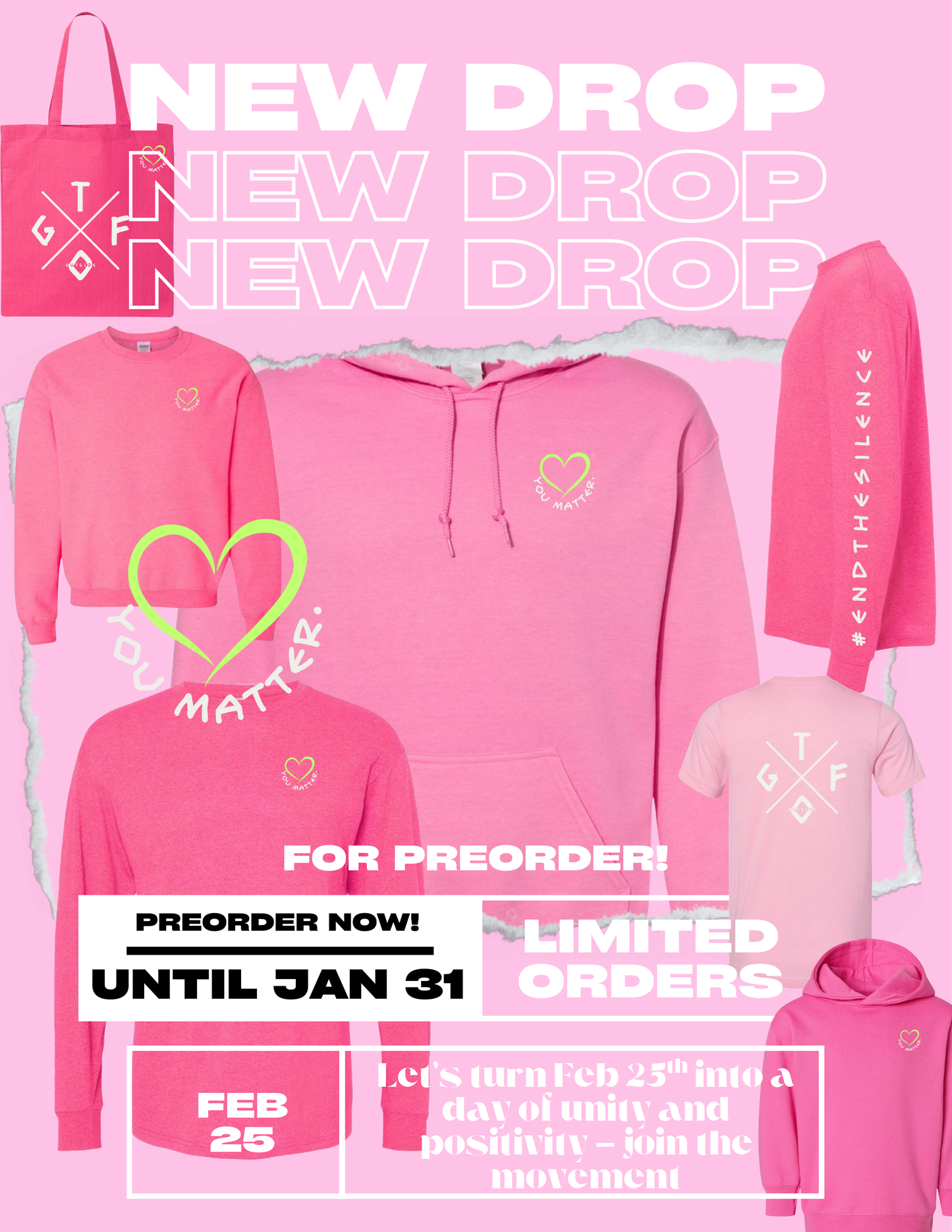 You Matter - Unisex Tee - More Colour Options