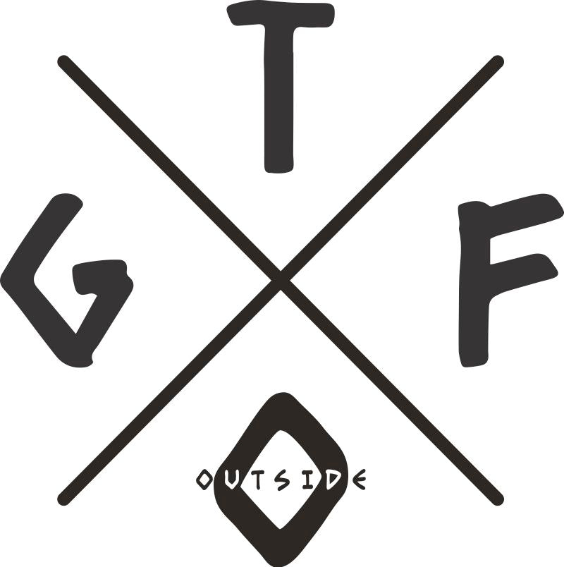 GTF Outside Original Cross Window Decal