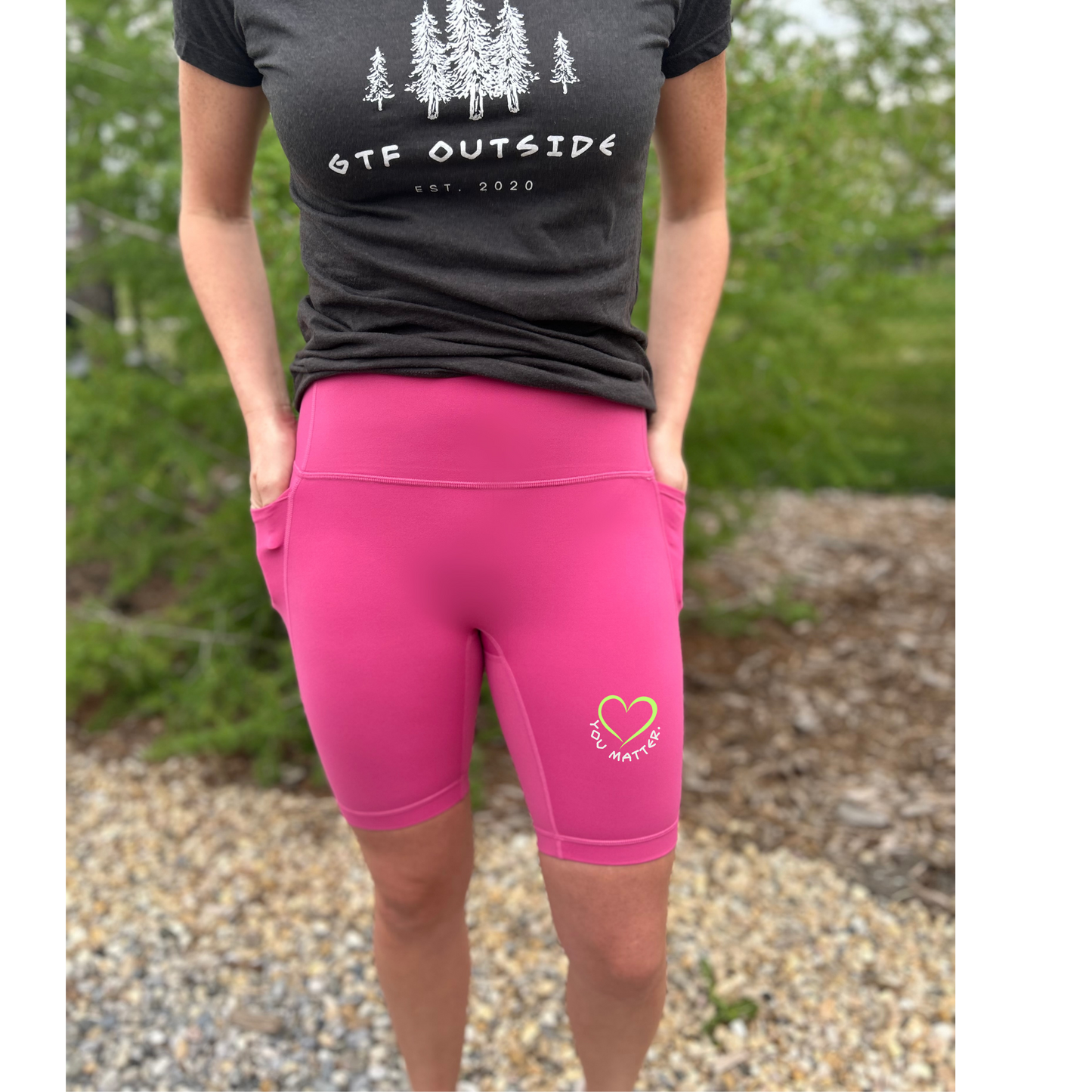 Bear-ly There High Rise Shorts - More Color Options