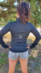 Ladies Athletic Zip Up - More Color Options