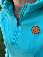 Load image into Gallery viewer, Classic Cropped Half Zip Hoodie - More Color Options
